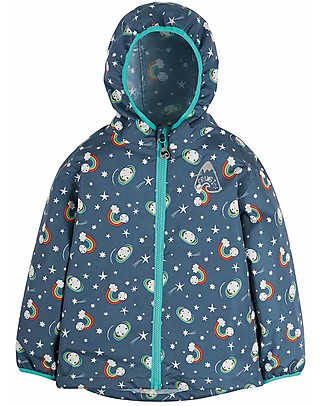 Frugi Giacca a Vento Impermeabile Rain or Shine - Stelle - Eco-friendly! Giacche