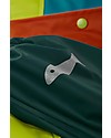 Frugi Giacca Impermeabile Foderata Puddle Buster Blu - Castoro - Cuciture Saldate! Impermeabili