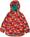 Frugi Giacca Impermeabile Foderata Puddle Buster - Jurassico - Cuciture Saldate! Impermeabili