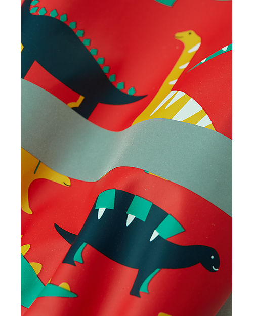 Frugi Giacca Impermeabile Foderata Puddle Buster - Jurassico - Cuciture Saldate! Impermeabili