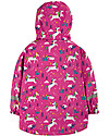 Frugi Giacca Impermeabile Foderata Puddle Buster - Unicorni - Cuciture Saldate! Impermeabili