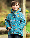 Frugi Giacca Impermeabile Imbottita Explorer - Balene - Materiale Riciclato! Impermeabili