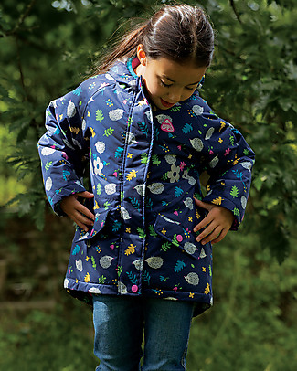 Frugi Giacca Impermeabile Imbottita Explorer - Ricci - Materiale Reciclato! Giacche