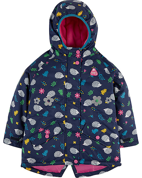 Frugi Giacca Impermeabile Imbottita Explorer - Ricci - Materiale Riciclato! Impermeabili