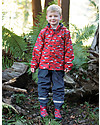 Frugi Giacca Impermeabile Puddle Buster, Squali - 100% materiale riciclato Impermeabili