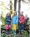 Frugi Giacca Impermeabile Puddle Buster, Squali - 100% materiale riciclato Impermeabili
