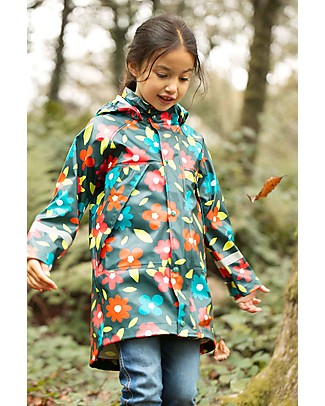 Frugi Giacca Impermeabile Rainy Days - Autumn Bloom Impermeabili
