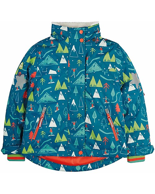 Frugi Giacca Impermeabile Snow and Ski - Piste da Sci - Cuciture Saldate Cappotti
