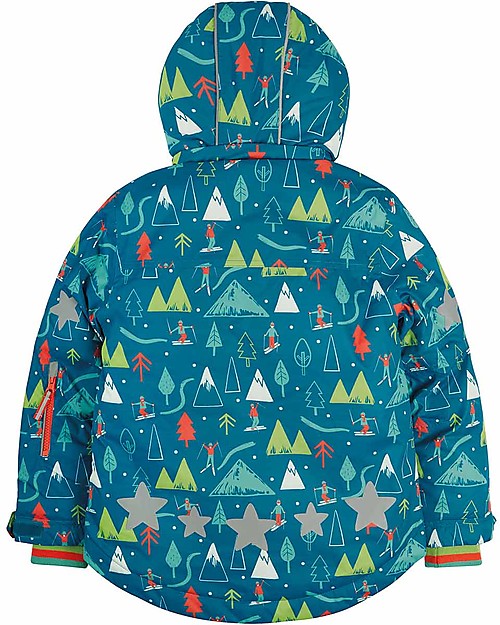 Frugi Giacca Impermeabile Snow and Ski - Piste da Sci - Cuciture Saldate Cappotti