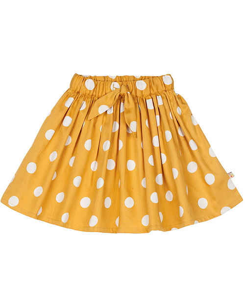 Frugi Gonna a Ruota Giallo Ocra - 100% Cotone Bio Gonne_
