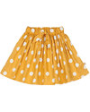 Frugi Gonna a Ruota Giallo Ocra - 100% Cotone Bio Gonne_
