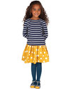 Frugi Gonna a Ruota Giallo Ocra - 100% Cotone Bio Gonne_