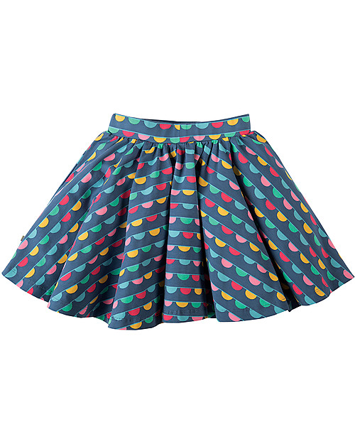 Frugi Gonna a Ruota Sofia, Bolle - Jersey di cotone bio Gonne_