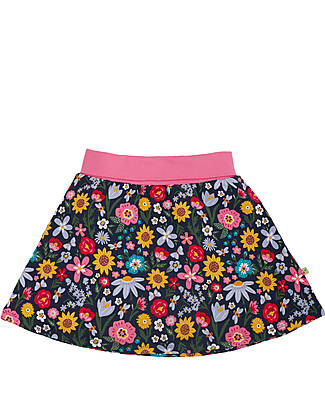 Frugi Gonna Spring - Indaco - Pollinators - Organic Cotton Gonne_