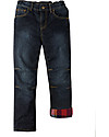 Frugi Jeans Foderati Lumberjack - Dark Wash Denim - Cotone Bio Elasticizzato Jeans