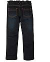 Frugi Jeans Foderati Lumberjack - Dark Wash Denim - Cotone Bio Elasticizzato Jeans
