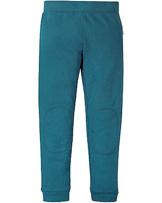 Frugi Leggings con Ginocchia Imbottite Favourite - Steely Blue - Cotone bio Leggings