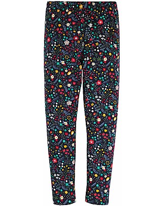 Frugi Leggings Libby - Floreale - Cotone bio Elasticizzato Leggings
