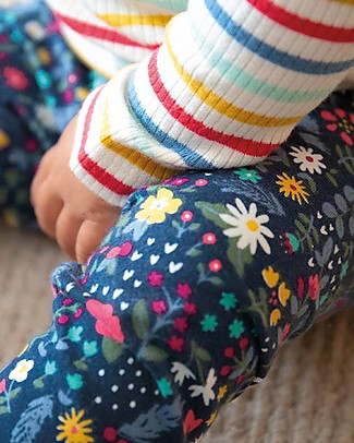 Frugi Leggings Libby - Floreale - Cotone bio Elasticizzato Leggings