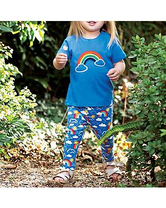 Frugi Leggings Libby - Rainbow Skies - Cotone Bio Elasticizzato Leggings