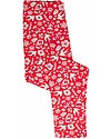 Frugi Leggings Libby - Rosso Primavera - Cotone bio Elasticizzato Leggings