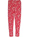 Frugi Leggings Libby - Rosso Primavera - Cotone bio Elasticizzato Leggings