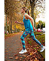 Frugi Leggings Sportivo Cosmos Donna - Interstellar - Materiale Riciclato Leggings