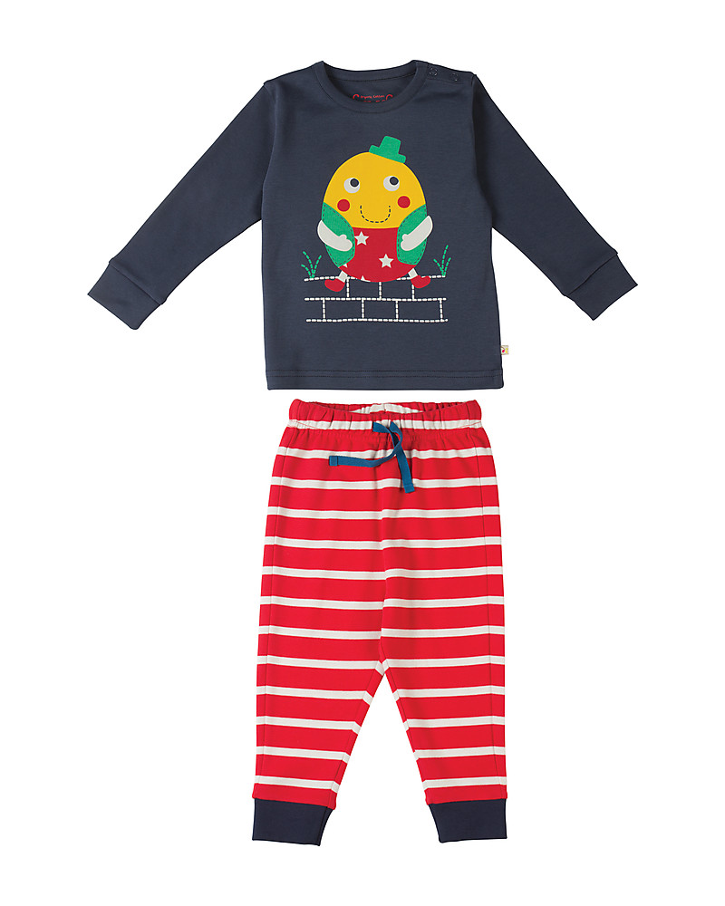 Pigiama da bambino Frugi – Navigator Long John, pigiama per bambini