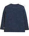 Frugi Maglia Maniche Lunghe Magic Number, Dino/Space Blu - 100% cotone bio - PER IL PRIMO COMPLEANNO! Maglie Manica Lunga