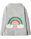 Frugi Maglia Maniche Lunghe Reversibile "Rita", Nuvolette/Arcobaleno - Cotone bio Maglie Manica Lunga