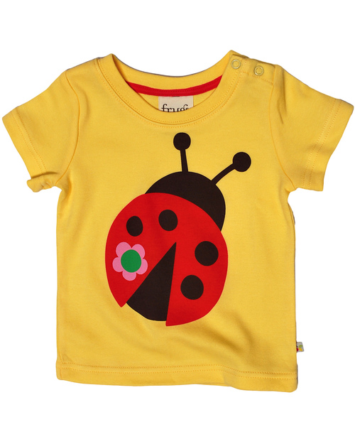 Frugi Maglietta Bella Coccinella - Cotone Bio T-shirt