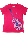 Frugi Maglietta Chitarra Lampone - Cotone Bio T-shirt