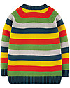 Frugi Maglione Lavorato a Maglia Storm - Righe Multicolor - Cotone Bio Maglioni