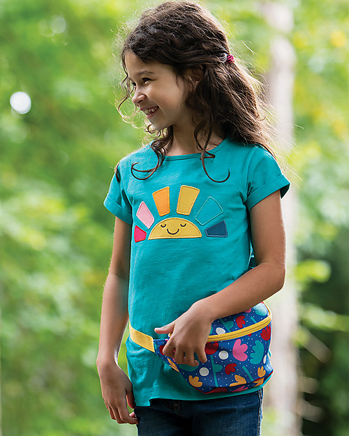 Frugi Marsupio Bimba - Fiori di Loto - Tessuto Riciclato Marsupi