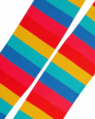 Frugi Norah Tights - Bright Rainbow - Nightwear & Underwear Calze