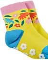 Frugi Pacco da 2 Calzini Antiscivolo - Bumblebee  - Cotone Bio Calzini Antiscivolo