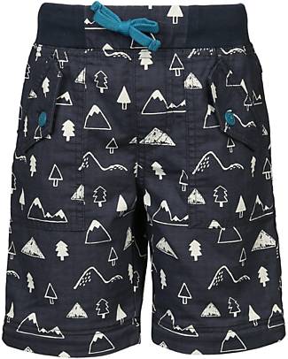 Frugi Pantaloni 3 in 1 - Tyler Ripstop Combats - Indigo In The Wild - Cotone biologico Pantaloni Lunghi