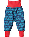 Frugi Pantaloni con Cavallo Basso, Balene - 100% cotone bio Pantaloni Lunghi