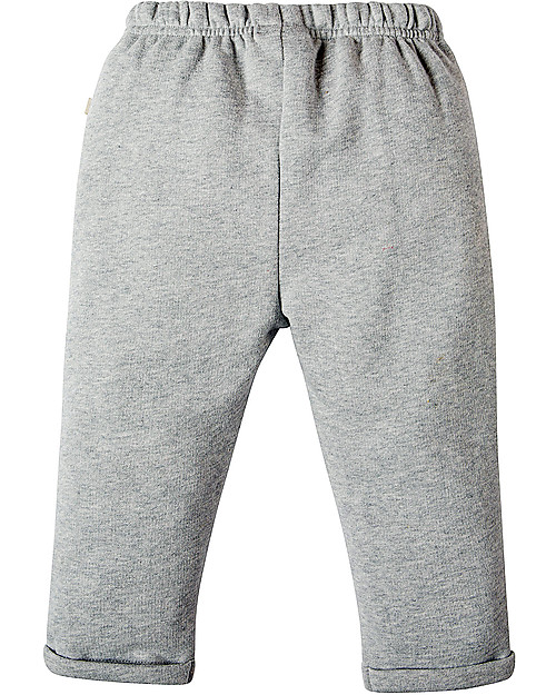 Frugi Pantaloni con Toppe Applique Playtime, Gallinelle - 100% cotone bio Pantaloni Lunghi
