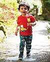 Frugi Pantaloni con Toppe Imbottite - Dig a Rainbow Pantaloni Lunghi