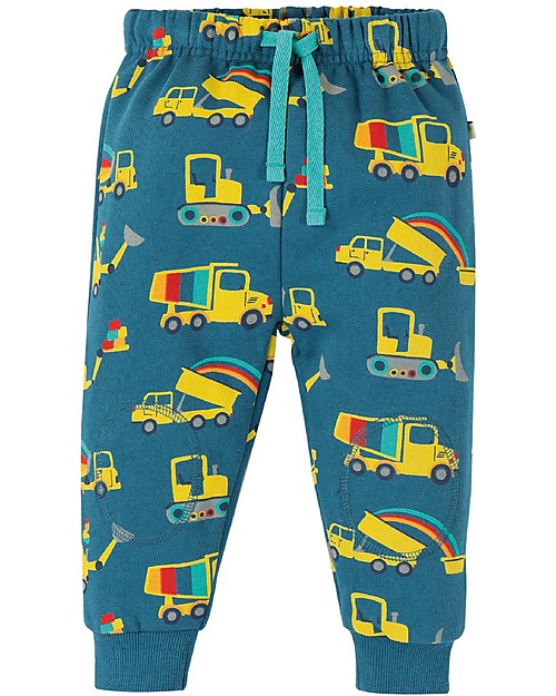 Frugi Pantaloni con Toppe Imbottite - Dig a Rainbow Pantaloni Lunghi