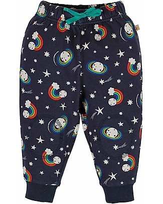 Frugi Pantaloni con Toppe Imbottite - Stelle - 100% Cotone Bio Pantaloni Lunghi