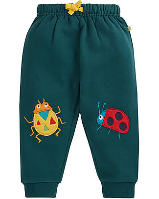 Pantaloni neonato Winnie the Pooh a righe con toppe