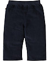 Frugi Pantaloni in Velluto Millerighe con Toppe Applique, Blu/Tigre - 100% cotone bio Pantaloni Lunghi