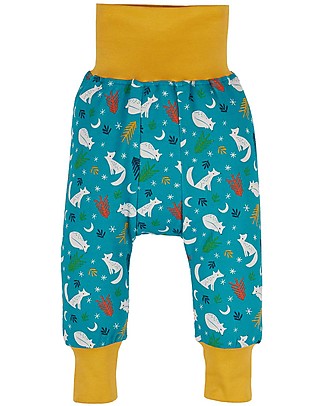 Frugi Pantaloni Morbidi Parsnip - Foresta Notturna - Cotone Bio Pantaloni Lunghi