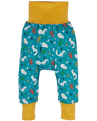 Frugi Pantaloni Morbidi Parsnip - Foresta Notturna - Cotone Bio Pantaloni Lunghi