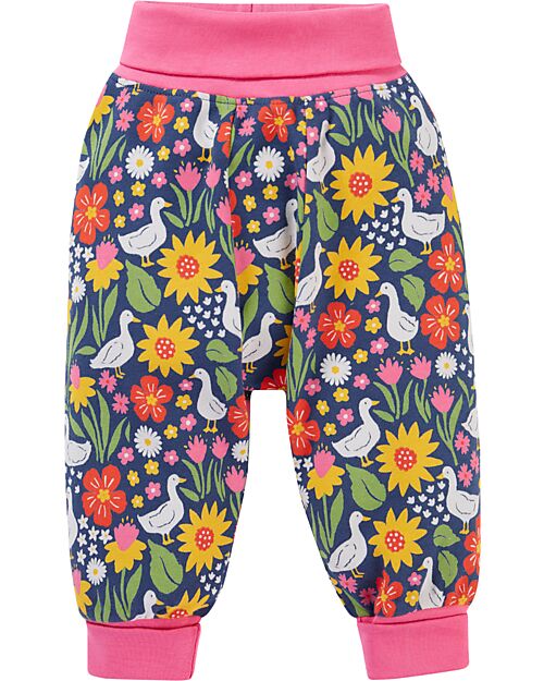 Frugi Pantaloni Parsnip - Anatre di Primavera - Cotone Bio Pantaloni Lunghi