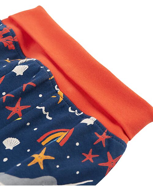 Frugi Pantaloni Parsnip - Mare Arcobaleno - Cotone Bio Pantaloni Lunghi