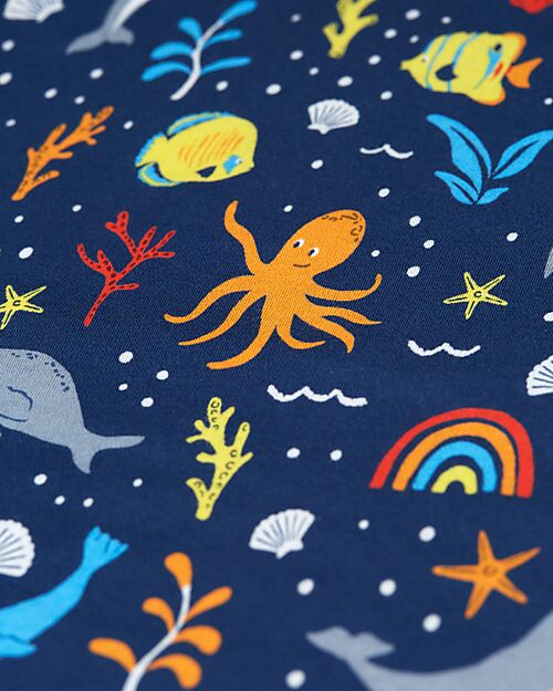 Frugi Pantaloni Parsnip - Mare Arcobaleno - Cotone Bio Pantaloni Lunghi