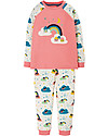Frugi Pigiama Ace - Rosa/Arcobaleno - Cotone bio Pigiami